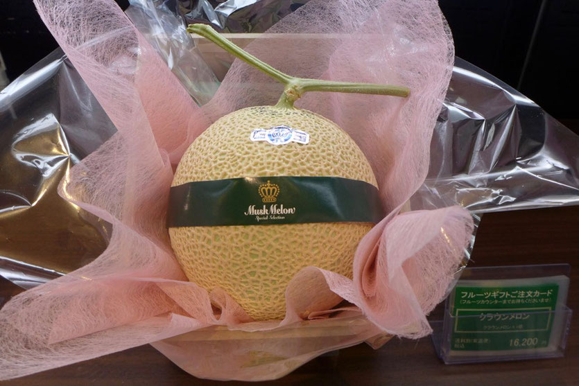 Expensive Musk Melon Tokyo Shopping Department Store