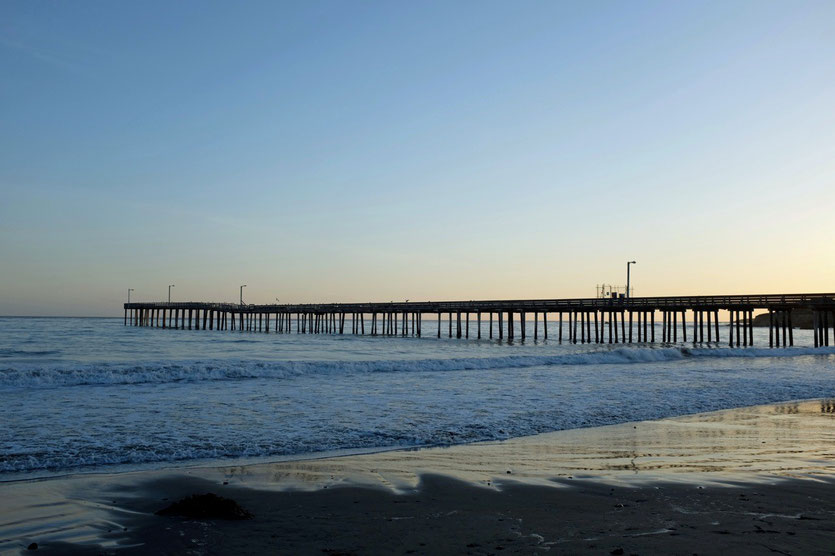 Cayucos South Beach, Highway No 1