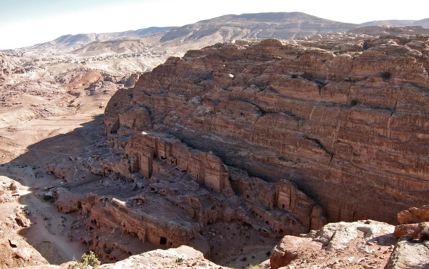 Blick vom Opferplatz, Petra Jordanien