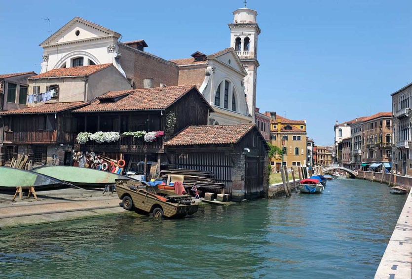 alte Gondelwerft Venedig