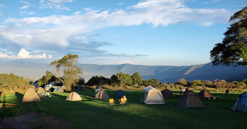 Best Camping Ngorongoro Crater Krater