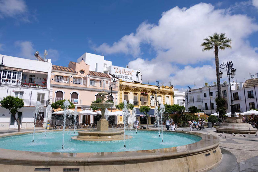 Plaza de Cabildo Sanlúcar de Barrameda Andalusien