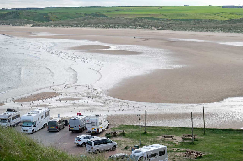 Stellplatz Port Erroll Harbour Cruden Bay