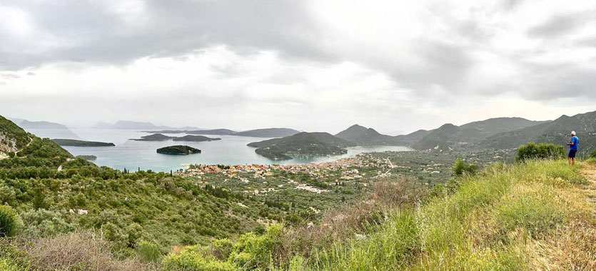 Nydri mit Archipel, Lefkada Ostküste