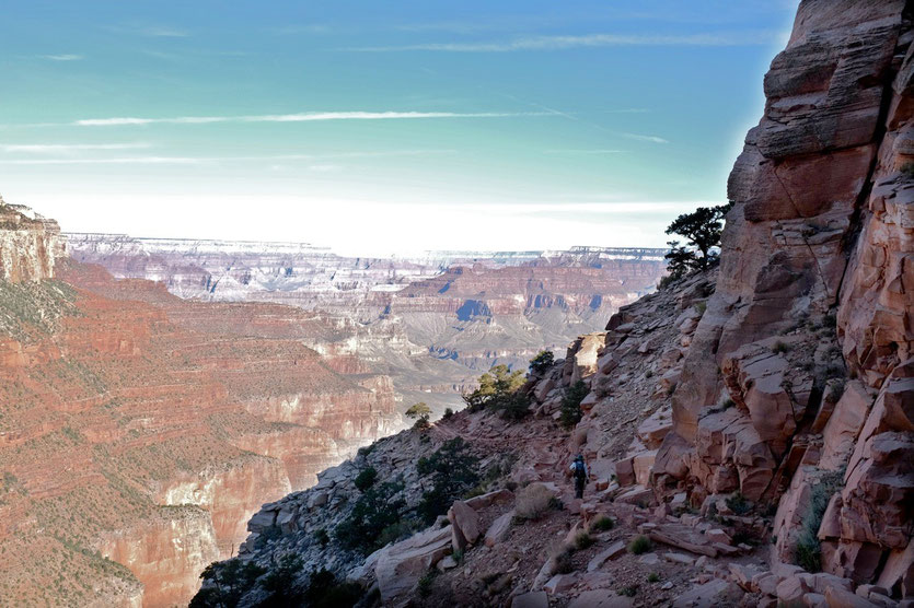 Start der Wanderung South Kaibab Trail Grand Canyon