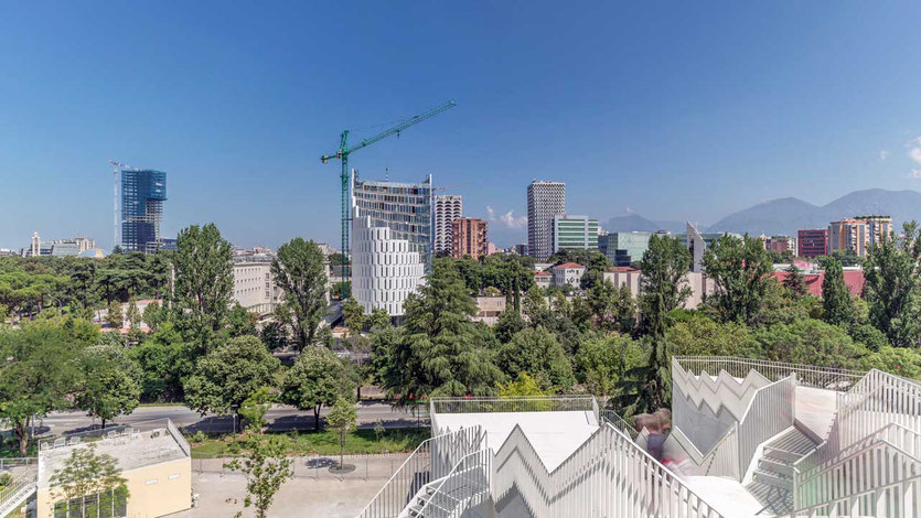 Tirana Skyline