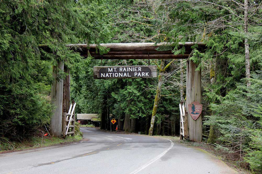 White River Entrance - Mount Rainier National Park
