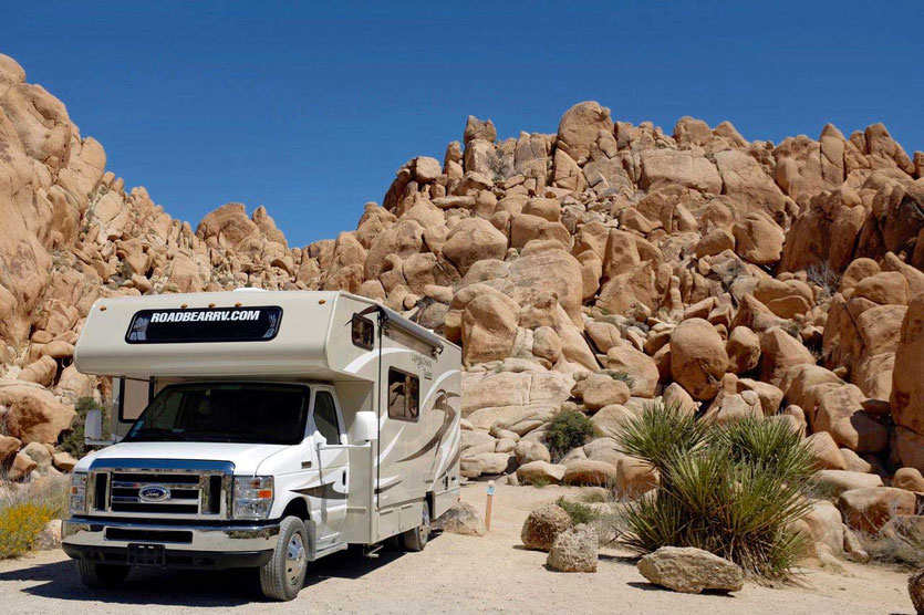 USA Nationalpark mit Wohnmobil Routenplan