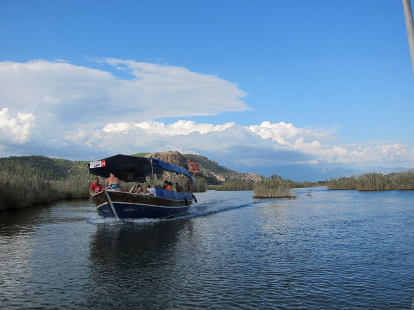 Wunderschönes Dalyan Delta, türkei