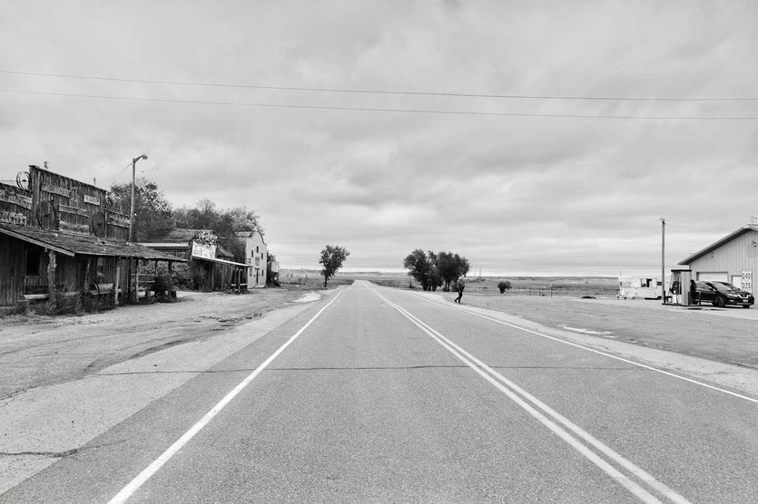 Scenic Ghost Town auf dem Weg in die Badlands