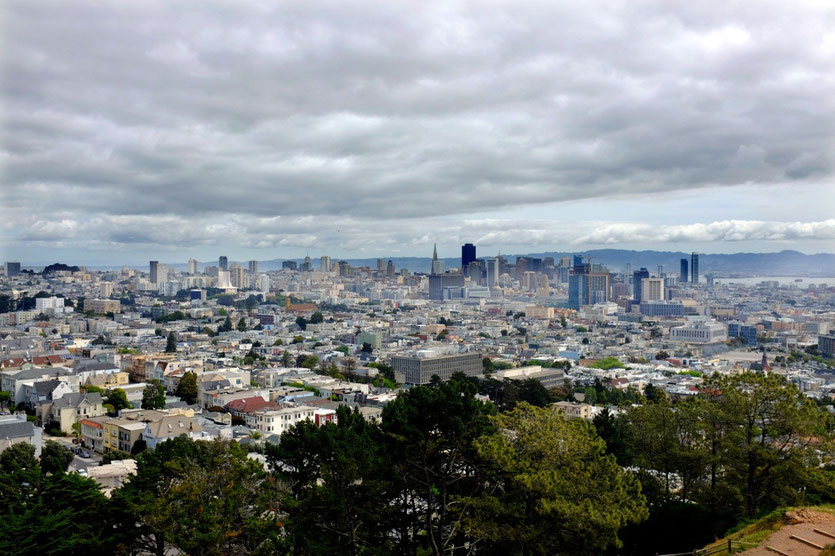 San Francisco View von Corona Heights
