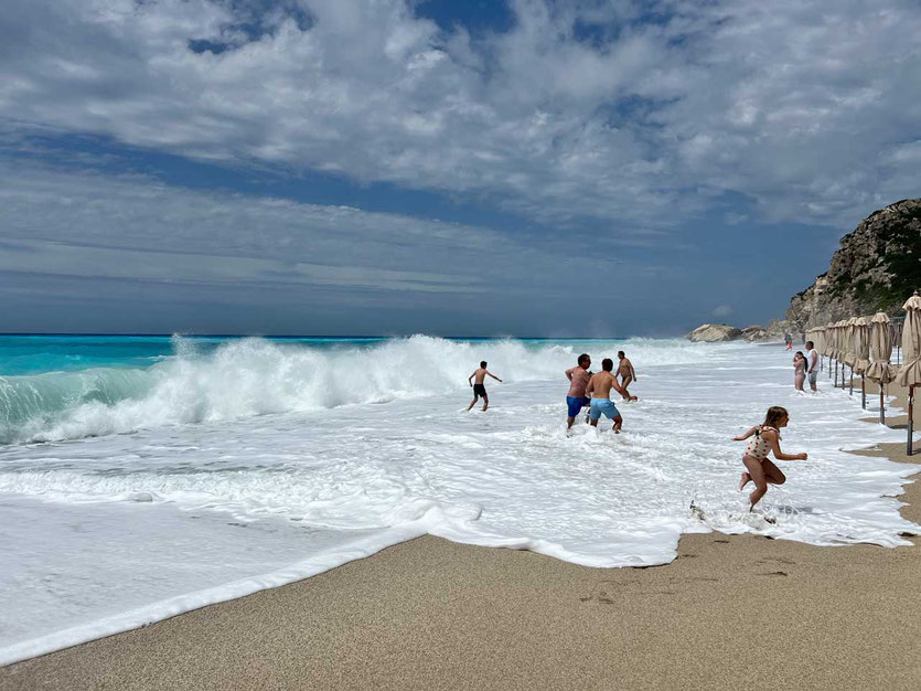 Kathisma Beach gefährliche Wellen