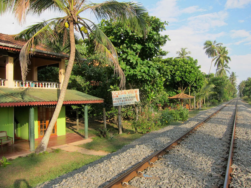 Ocean View Restaurant in Bentota