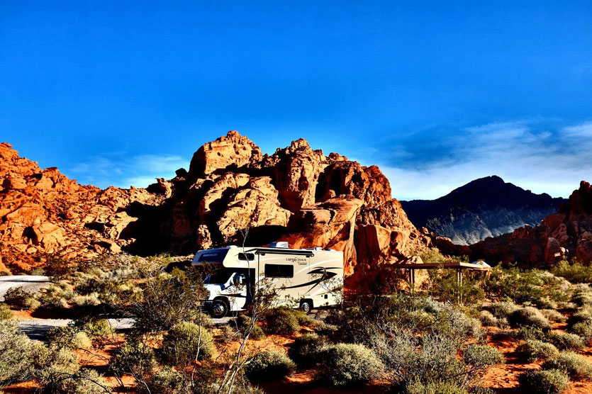 Atlatl Rock Campground, Valley of Fire
