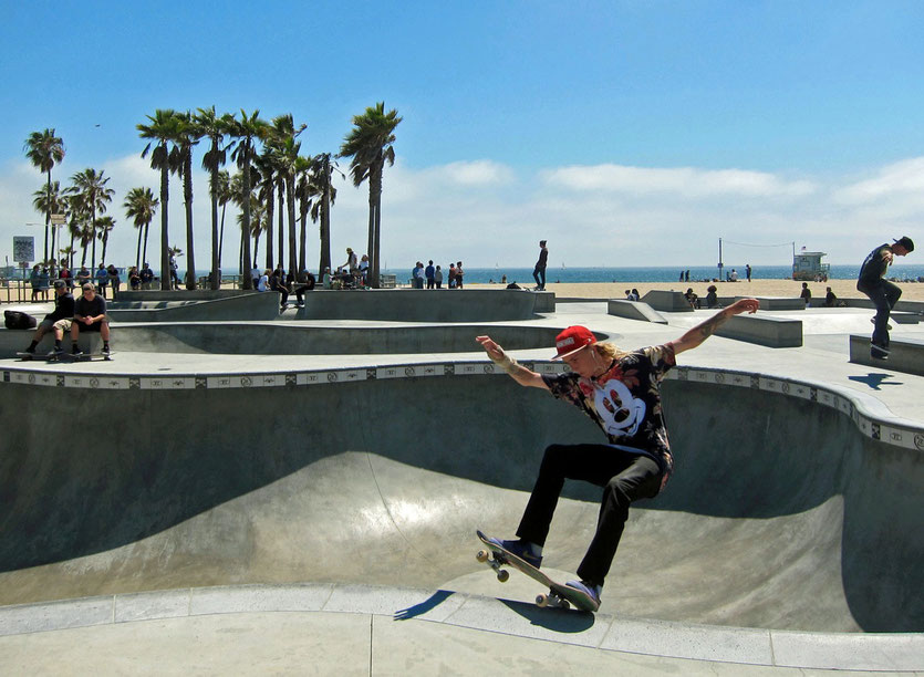 Half Pipe Venice Beach, Los Angeles