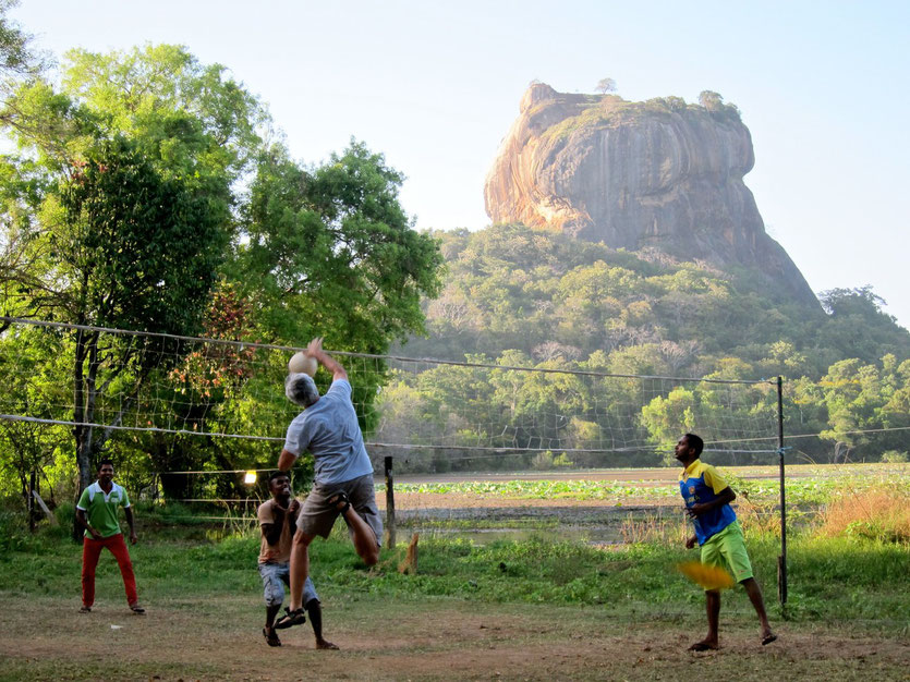 Sigiriya Wewa Löwenfelsen