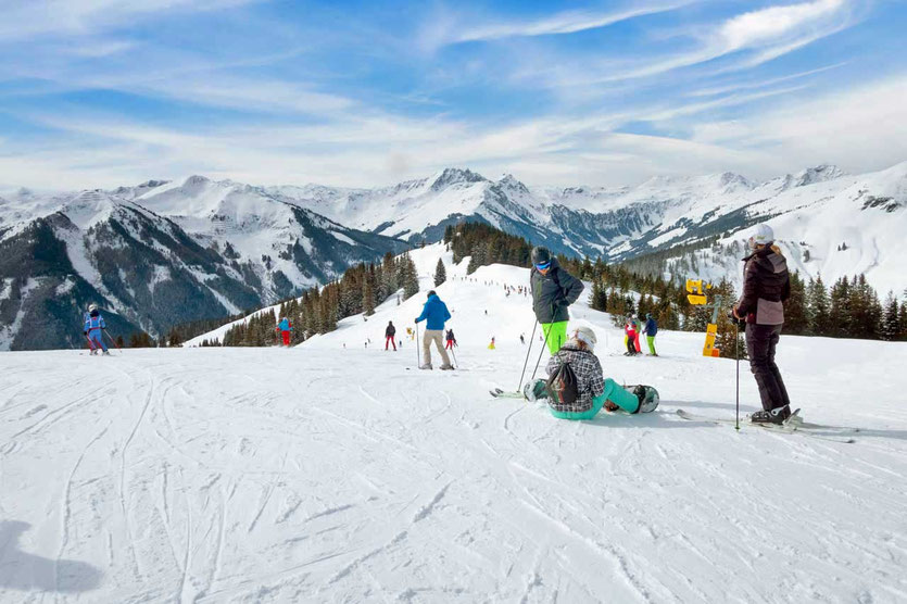 Skigebiet 'Saalbach Hinterglemm Leogang Fieberbrunn'