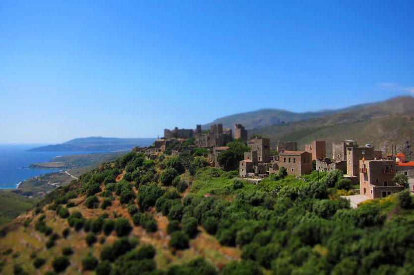 Vathia Tower homes Mani, Peloponnese