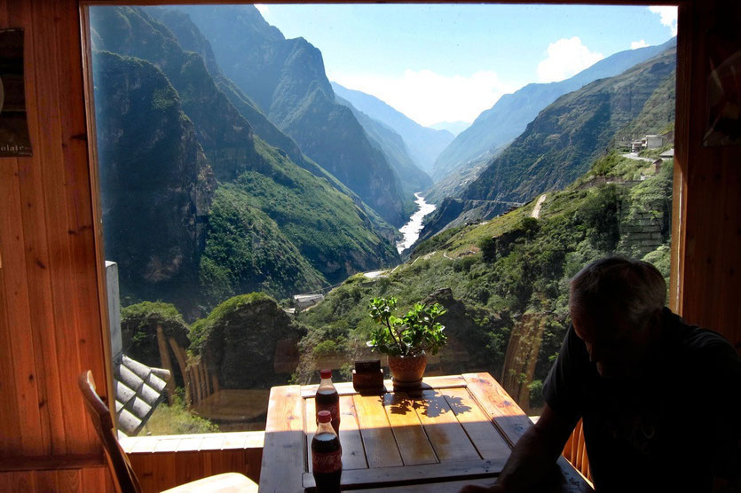 Bridge Café, Middle Tiger Leaping Gorge, Tigersprungschlucht