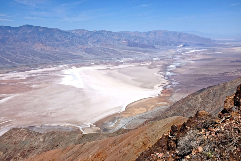Blick ins Death Valley von Dantes View