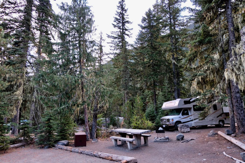 White River Campground - Mt. Rainier National Park