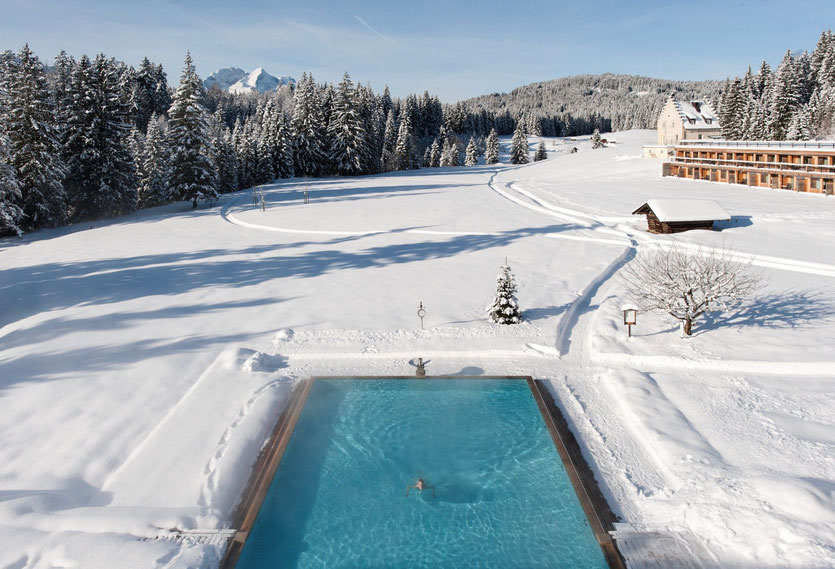 Die Winter-Variante zeigt das Kranzbach uns auf diesem Foto