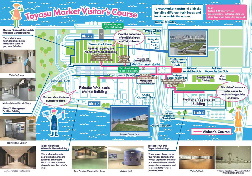 © Toyosu Fish Market Visitor Guide
