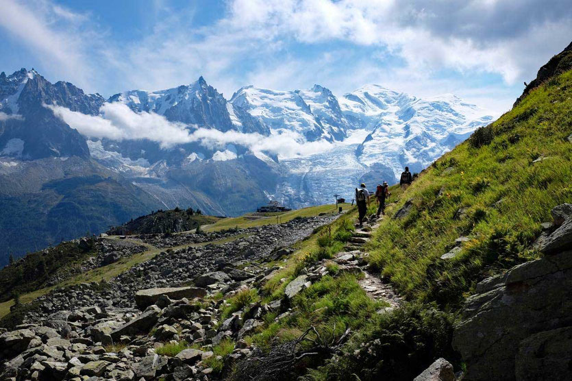 Brévent Bergstation Aiguilles Rouges Grand Balcon Chamonix Mont Blanc