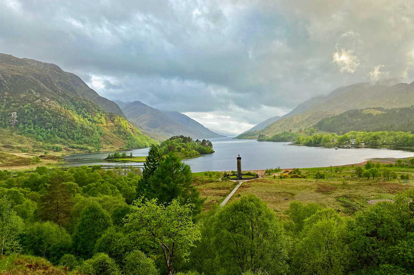 Glenfinnan, wo eines der wichtigsten Ereignisse der schottischen Geschichte stattfand