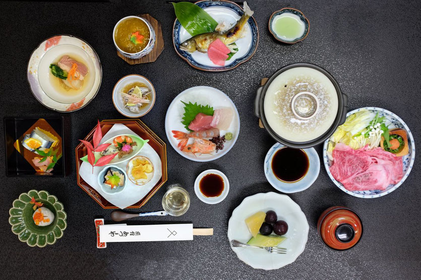 tipp best Kaiseki Menu Yunomine Ryokan Adumaya in Yunomine Kumano Kudo