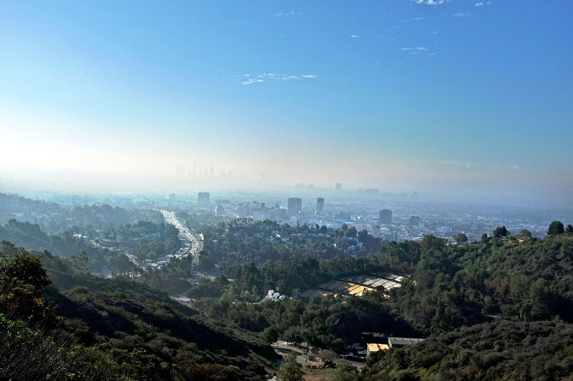 Hollywood Bowl Overlook, Mulholland Drive, Los Angeles