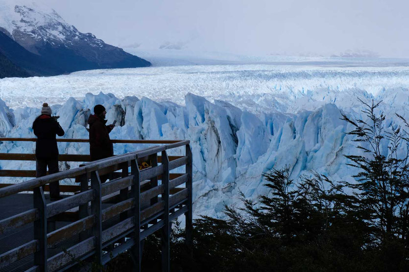 Perito Moreno Gletscher Aussishtsplattform