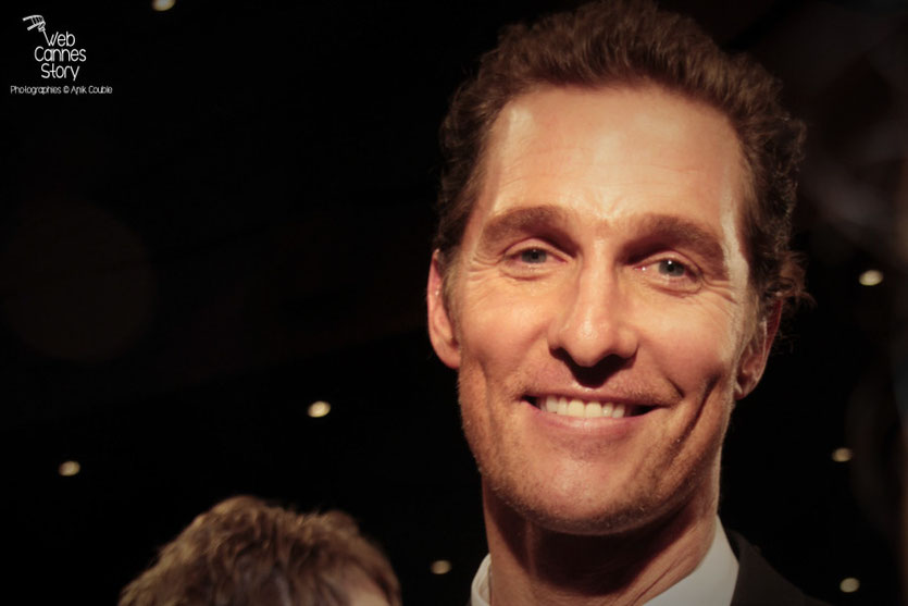 Matthew McConaughey, lors de la projection du film "Mud" de Jeff Nichols - Festival de Cannes 2012 - Photo  © Anik Couble