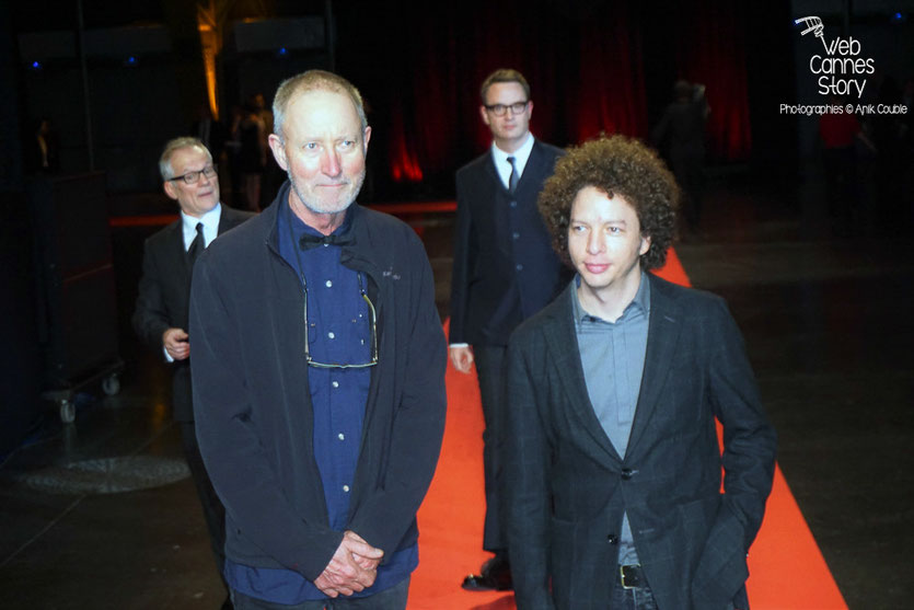 Rolf De Heer et Michel Franco, lors de la cérémonie d'ouverture du Festival Lumière 2015 - Lyon - Photo © Anik COUBLE