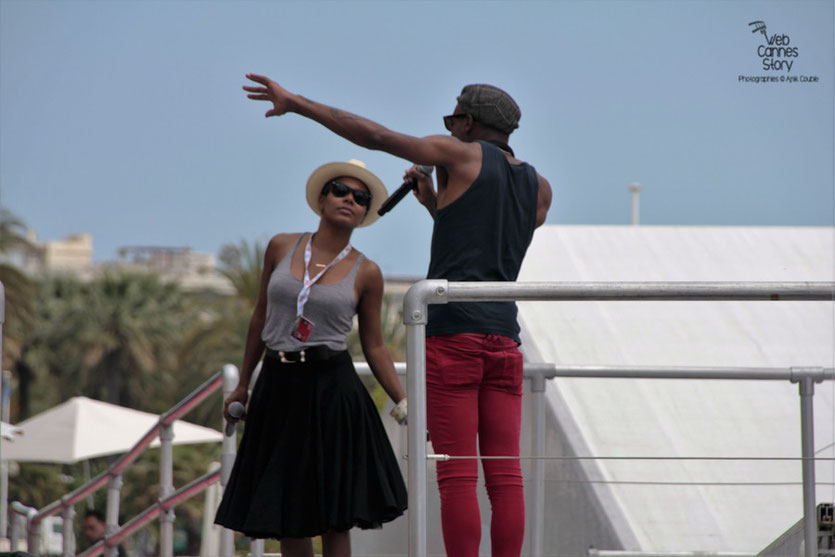 Skype The Use, au Grand Journal de Canal + - Festival de Cannes 2012 - Photo  © Anik Couble