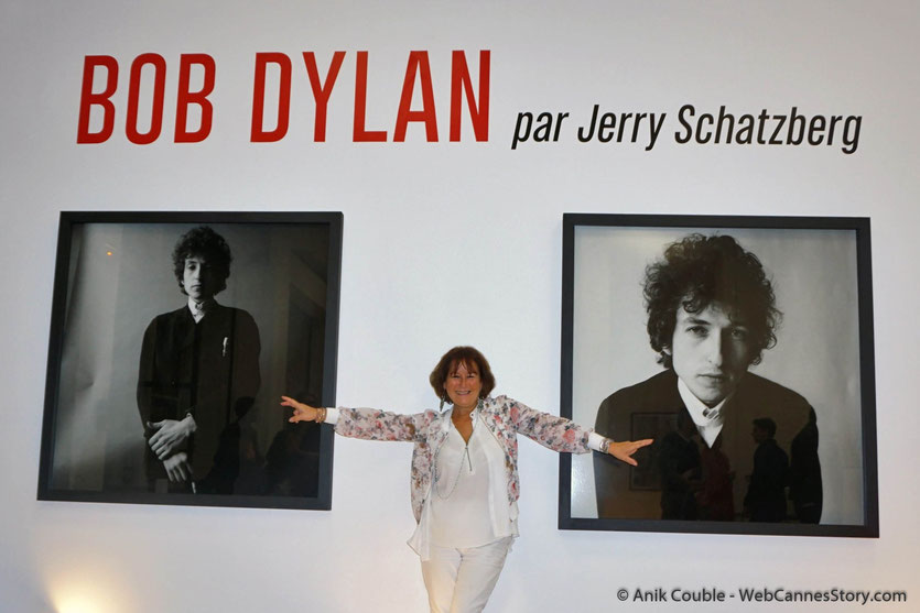 Vernissage de l’exposition  du réalisateur américain et ancien photographe de mode, Jerry Schatzberg,  consacrée à de Bob Dylan et installée pendant le Festival Lumière 2018 - Lyon - Photo © Anik Couble 