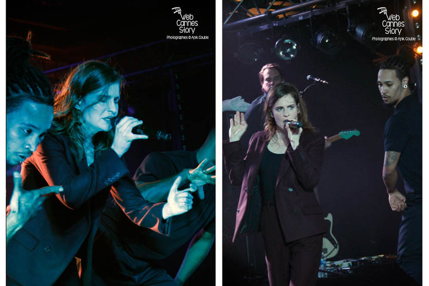 Christine & The Queens, en concert privé Radio Scoop - Casino le Lyon Vert - 7 avril 2015 - Charbonnières les Bains - Photo © Anik COUBLE 