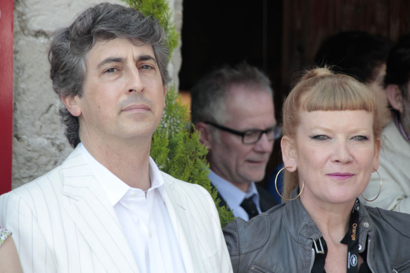 Alexander Payne et Andrea Arnold, membre du Jury du Festival de Cannes 2012 - Photo © Anik COUBLE