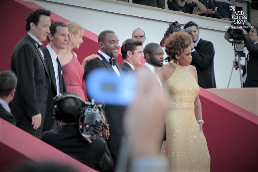 L'équipe du film " The Paperboys " de Lee Daniels dont John Cusack, Matthew McConaughey, Nicole Kidman, Lee Daniels, Zac Efron, David Oyelowo et Macy Gray - Festival de Cannes 2012 - Photo  © Anik Couble