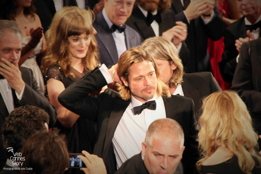  Brad Pitt, lors de la projection  de "Cogan - La mort en douce"  d’Andrew Dominik - Festival de Cannes 2012 - Photo © Anik COUBLE