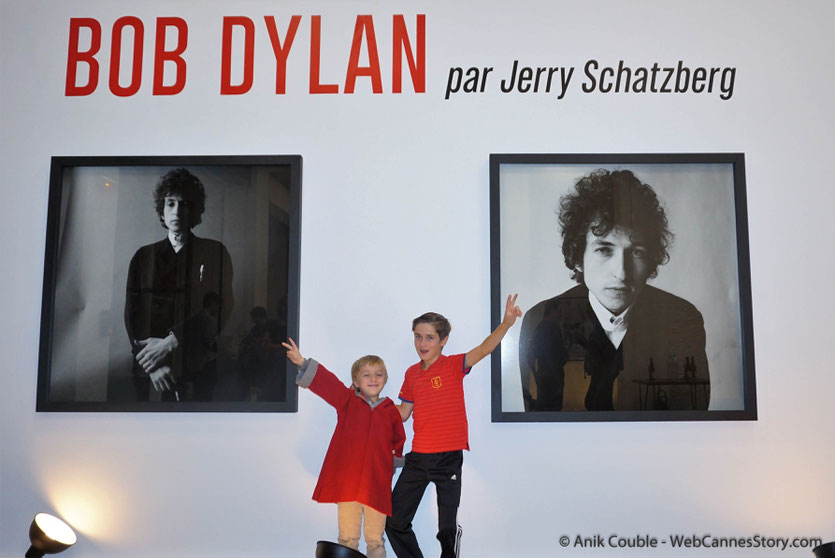 Vernissage de l’exposition  du réalisateur américain et ancien photographe de mode, Jerry Schatzberg,  consacrée à de Bob Dylan et installée pendant le Festival Lumière 2018 - Lyon - Photo © Anik Couble 