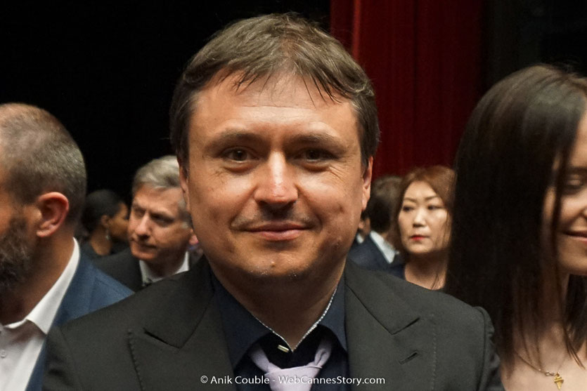 Cristian Mungiu, lors de la projection du film, Les Filles du soleil (Girls of the sun) d’Eva Husson, présenté en sélection officielle, lors du Festival de Cannes 2018 - Photo © Anik Couble