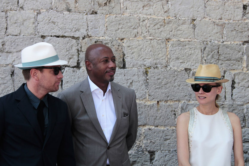 Ewan McGregor et Raoul Peck et  Diane Kruger, membres du Jury - Festival de Cannes 2012 - Photo © Anik COUBLE