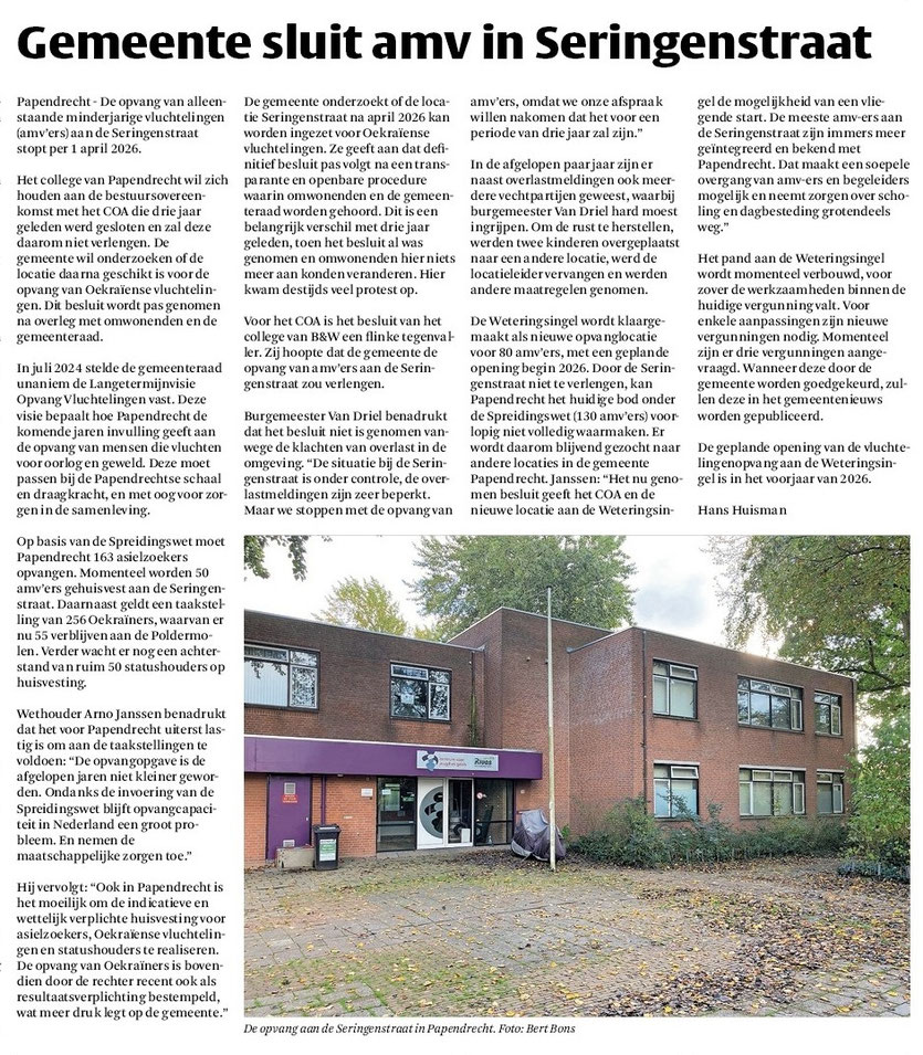 Gepubliceerd in Het Kontakt op 19 november 2025