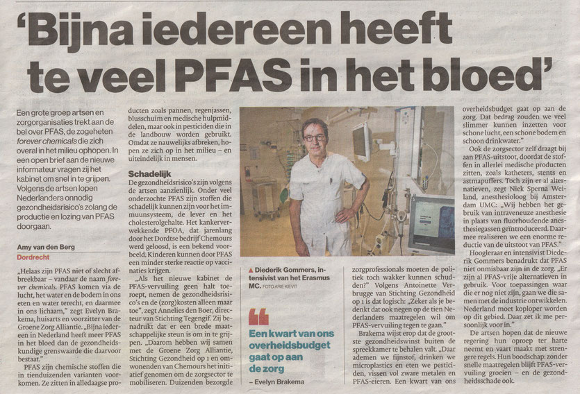 Artikel gepubliceerd in AD Drechtsteden op 17 december 2025