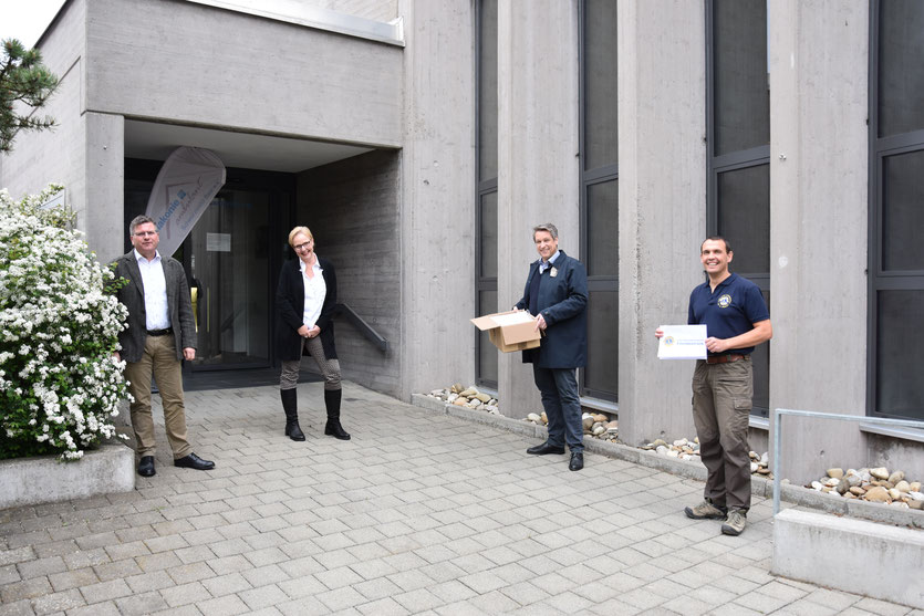 Übergabe an die Diakonie ambulant Schwarzwald-Baar e.V. Villingen-Schwenningen