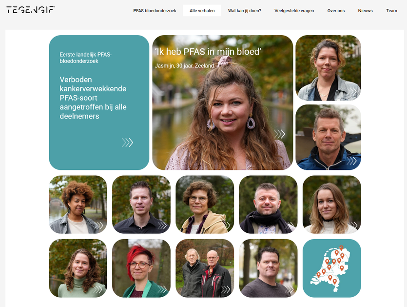 Eerste landelijk PFAS-bloedonderzoek - Verboden kankerverwekkende PFAS-soort aangetroffen bij alle deelnemers