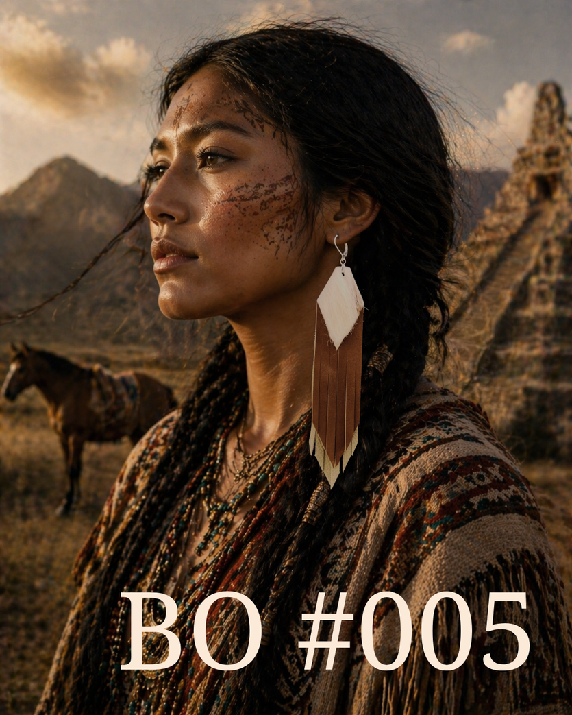 BOUCLE DOREILLE SEXY INCA MAYA ETHNIQUE
