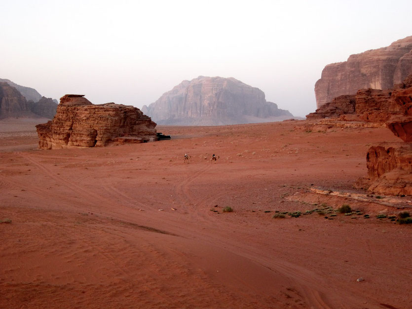 Im Wadi Rum Jordanien