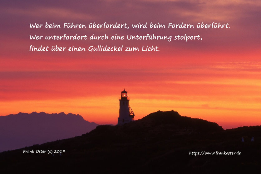 Von Führen und Fordern, Frank Oster Autor, Blog